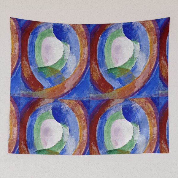 Aperçu de l'œuvre Robert Delaunay - Formes Circulaires; Lune n ° 1 créée et vendue par vakashop.