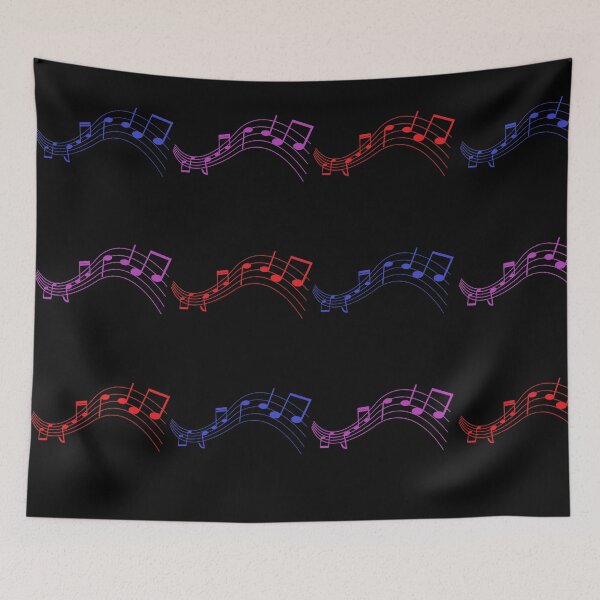 Item preview, Colorful music notes #2 designed and sold by Carrie_Anne_Designs.