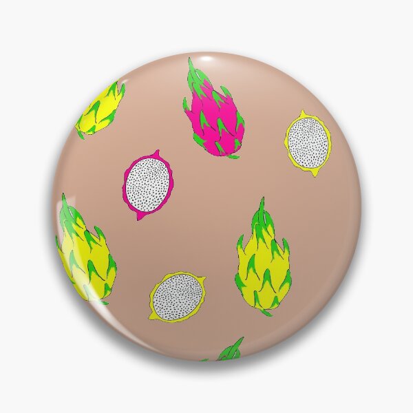 Item preview, Terracotta Dragon fruit print designed and sold by Pippywhippy.