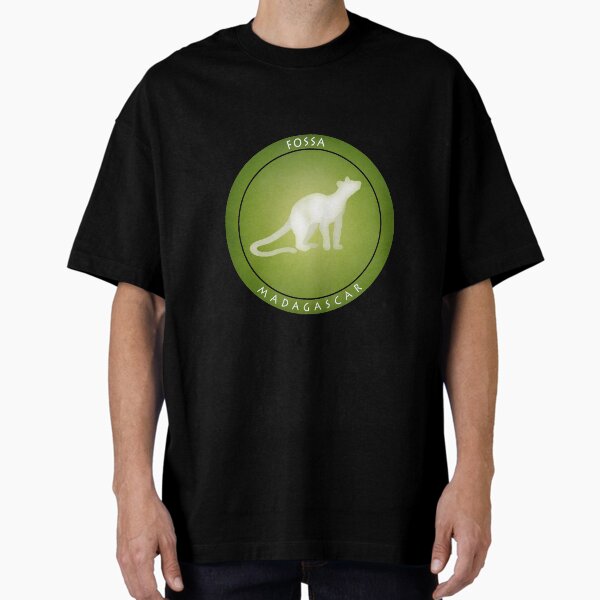 Fossa Madagascar wildlife Oversized T-Shirt