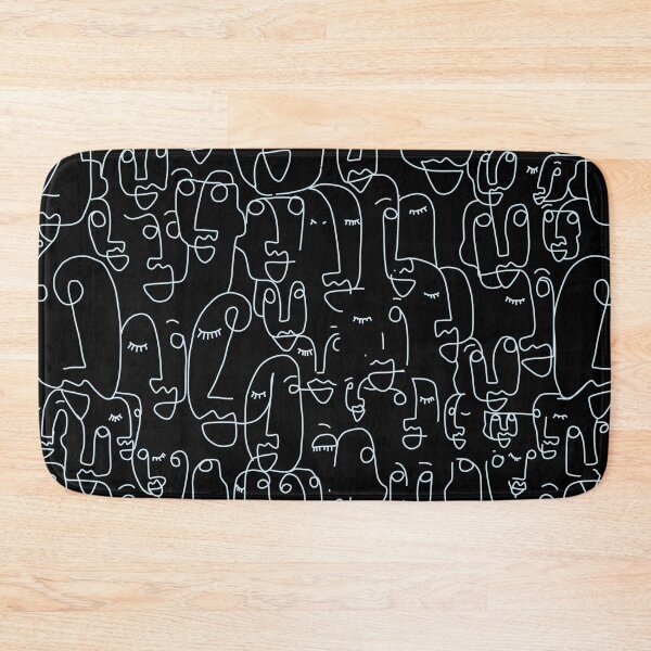 Item preview, Minimalist Abstract Line Faces designed and sold by ❤ stickers by bee ❤.