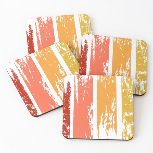 Item preview, Sunset Colored Distressed Striped designed and sold by ChezM1989.