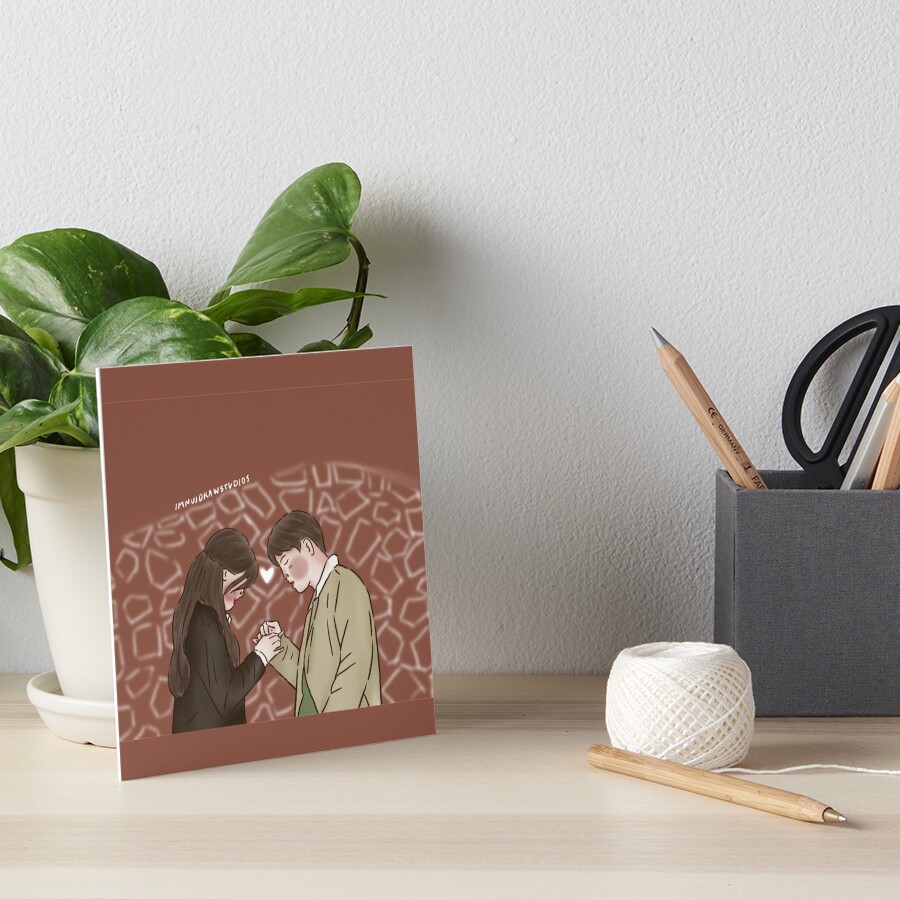 Item preview, Art Board Print designed and sold by Imnujdrawstudio.