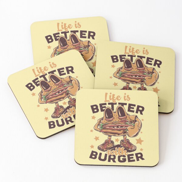 Item preview, la vida es mejor con hamburguesa designed and sold by chahdoud.