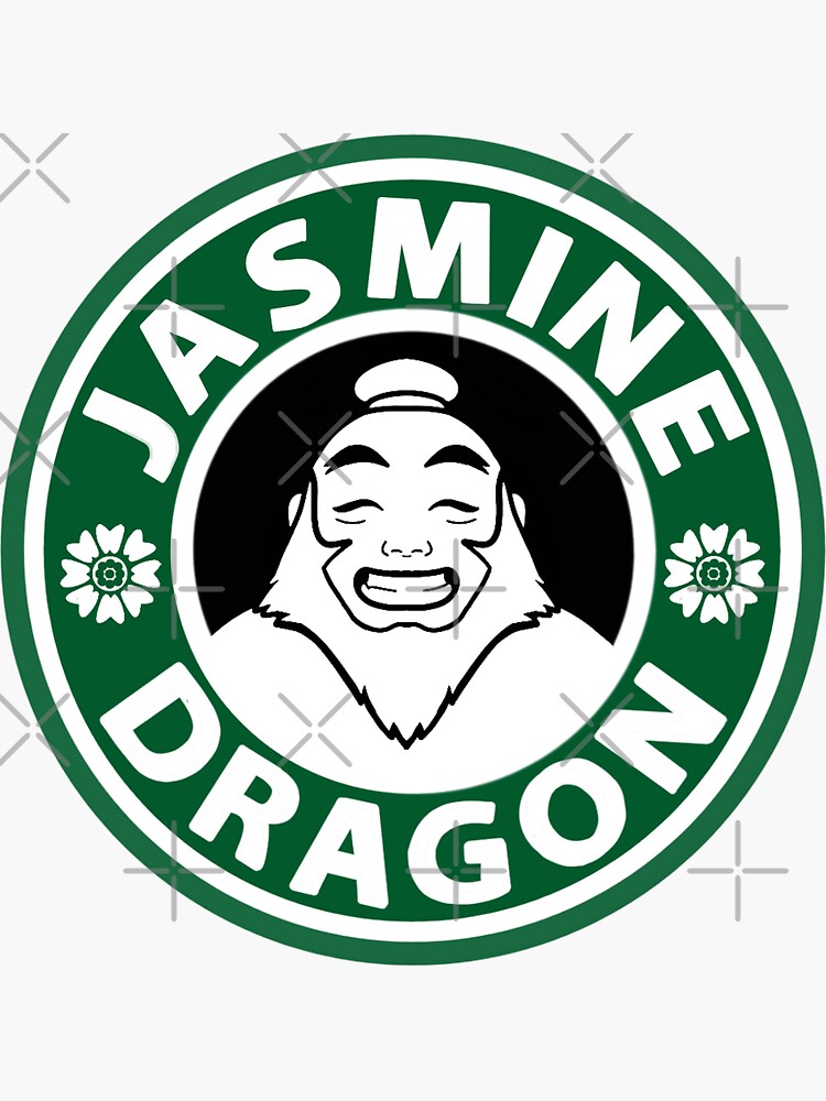 "The Jasmine Dragon" Sticker for Sale by ochoutupalli Redbubble