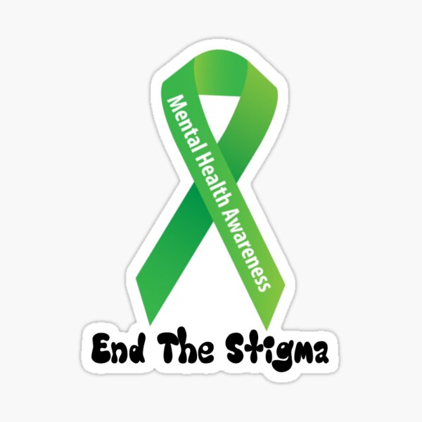 Ending The Stigma Sticker By Ayehailey1 Redbubble 8142