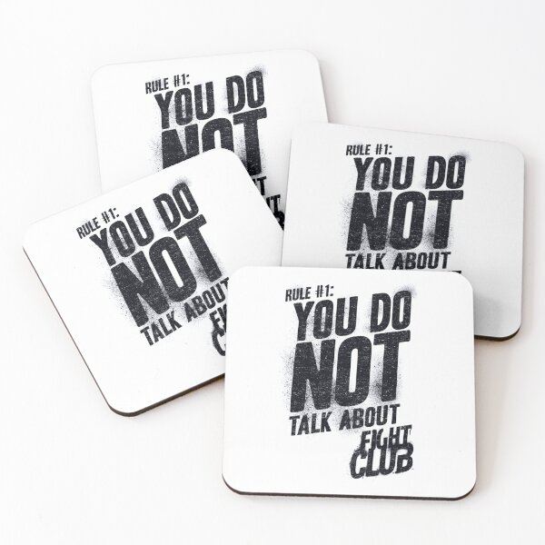 Item preview, You Do Not Talk About Fight Club designed and sold by Ravensclaw3.