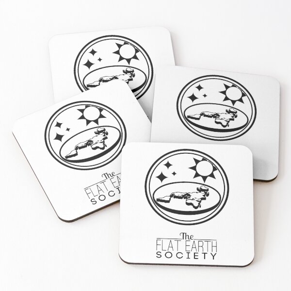 Item preview, The Flat Earth Society designed and sold by VectorDesigner.