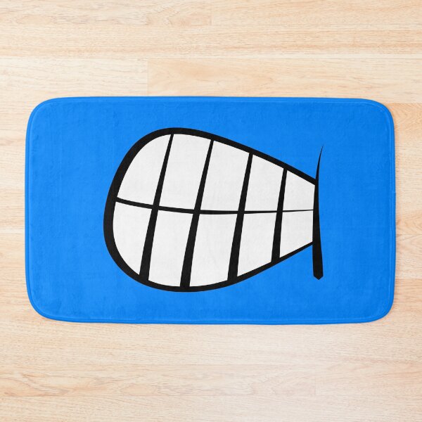 Artikelvorschau, Angry Face Expression Cartoon Blau Emoji entworfen und verkauft von FriendsList.
