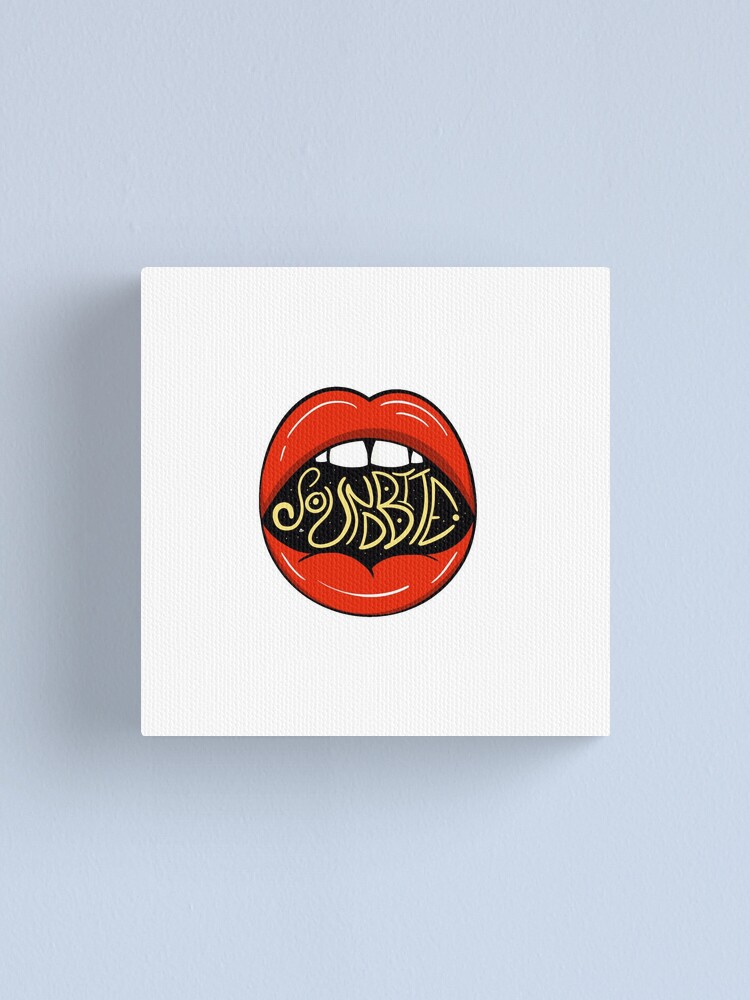 "SOUNDBITE Band Logo (Space Variant)" Canvas Print for Sale by