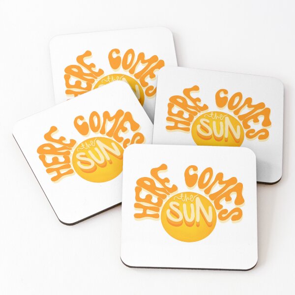 Item preview, Here Comes The Sun Sticker designed and sold by brownbethany.