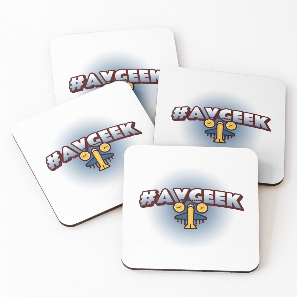 We are AVGEEKS! Coasters (Set of 4)