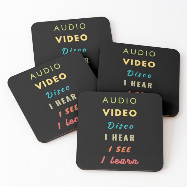 Item preview, Audio Video Disco - I hear, I see, I learn designed and sold by Jajamon.