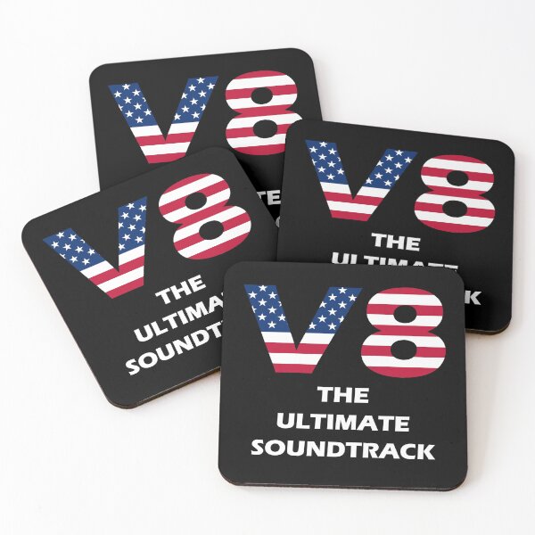 Item preview, AMERICAN V8 THE ULTIMATE SOUNDTRACK designed and sold by stretchtees.