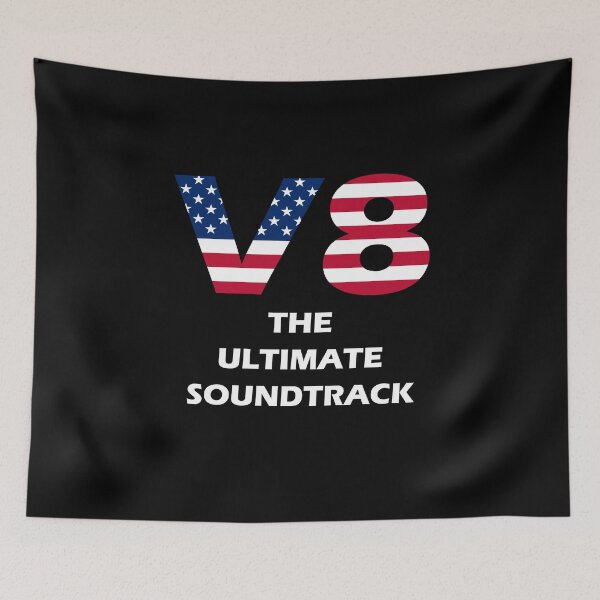 Item preview, AMERICAN V8 THE ULTIMATE SOUNDTRACK designed and sold by stretchtees.