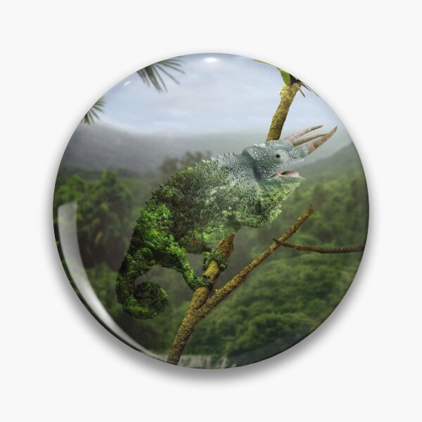 Item preview, Camouflaged Chameleon designed and sold by Destroyed-Pixel.