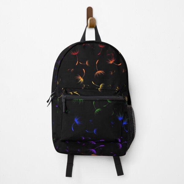 Item preview, Dandelion Seeds Gay Pride (black background) designed and sold by Falln.