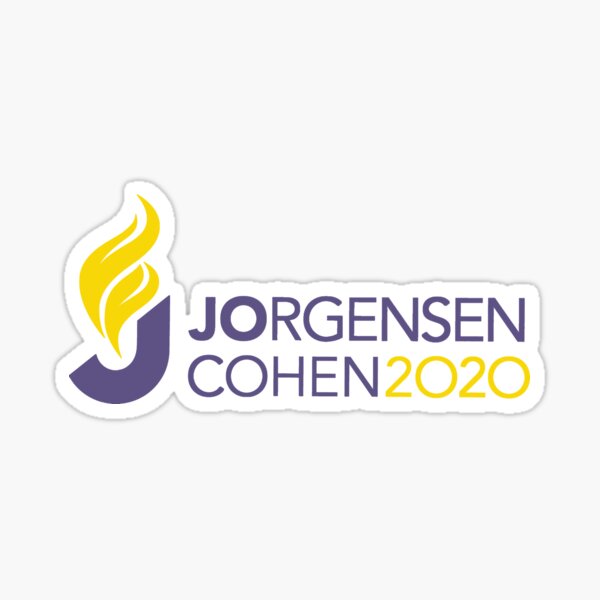Jo Jorgensen Cohen 2020 #45 Sticker