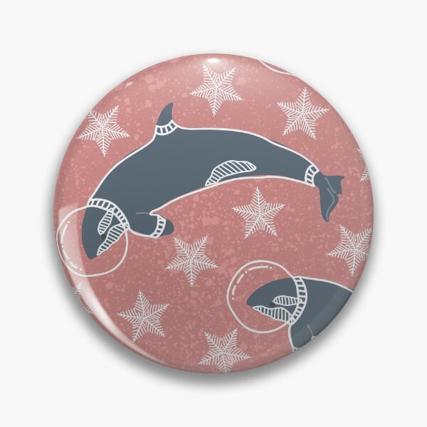 Item preview, Pink and Blue Space Whale Pattern designed and sold by SamuraiKate.
