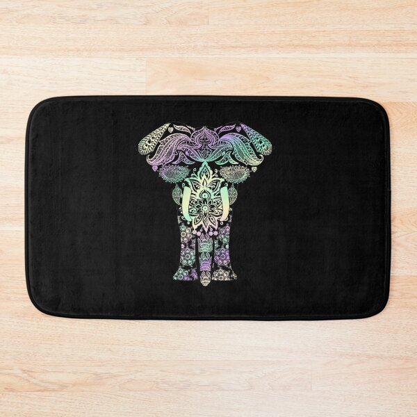 Item preview, Rainbow Mandala Elephant Gift Colorful Buddhist Elephant print designed and sold by D-C-Designs.