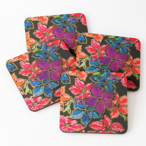 Item preview, neon flowers designed and sold by kaytlynobray.