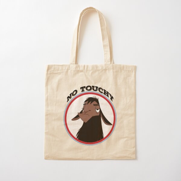 Kuzco NO TOUCHY sad llama emperor's new groove emperor david spade back off no touch funny gift Cotton Tote Bag