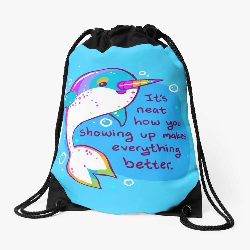 Item preview, Drawstring Bag designed and sold by thelatestkate.