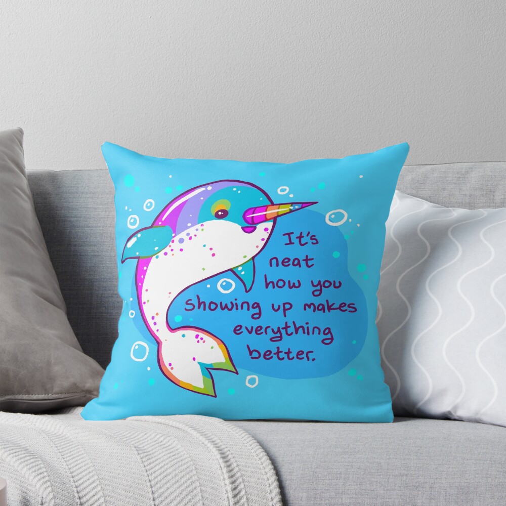 Item preview, Throw Pillow designed and sold by thelatestkate.