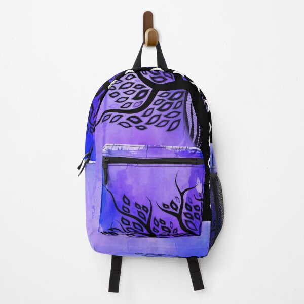 Item preview, Chakra Lady Tree - Watercolor Blue-Purple designed and sold by serenaking.
