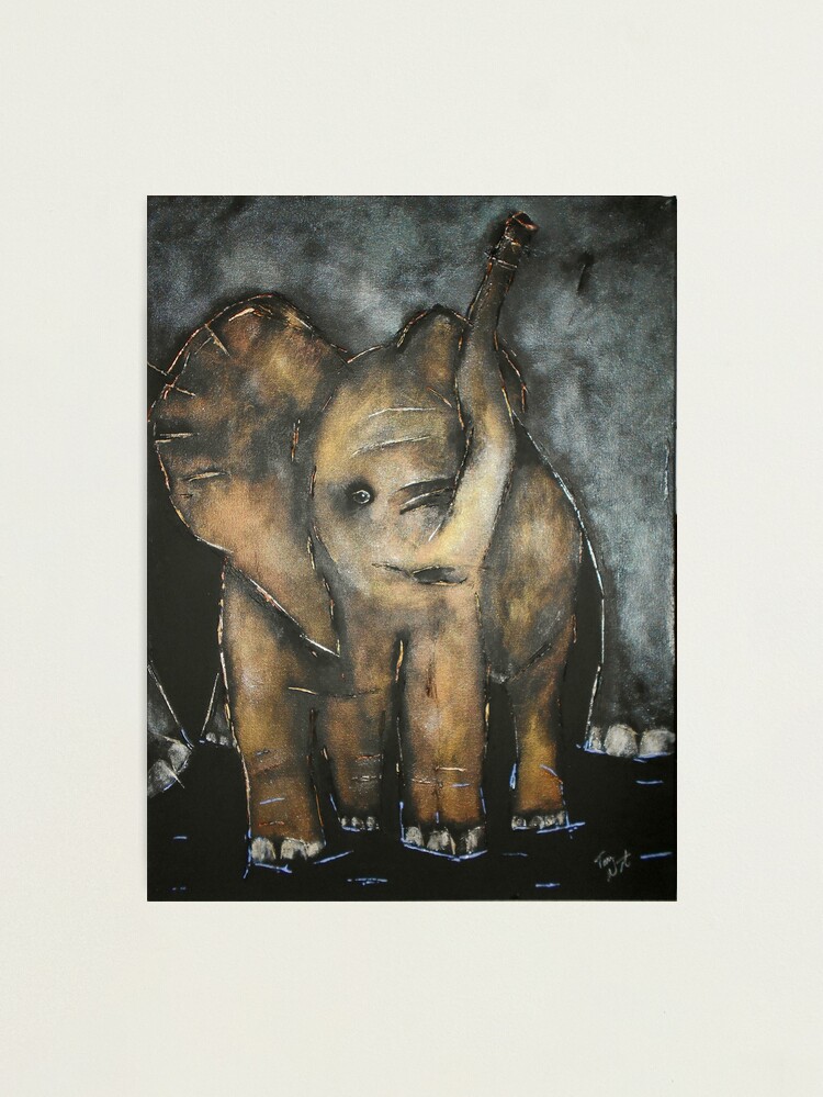 Alternate view of Baby Elephant 3 Photographic Print