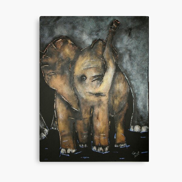 Baby Elephant 3 Canvas Print