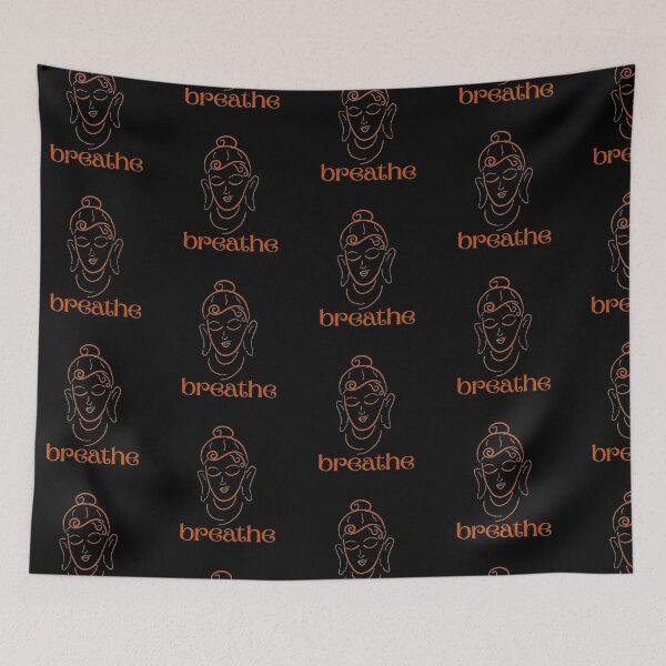 Item preview, Breathe with Buddha face designed and sold by Sujitmone.