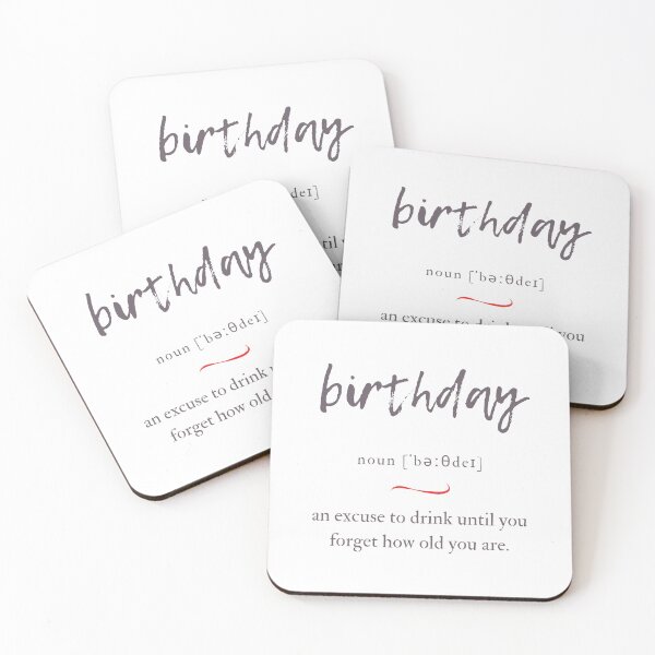 Item preview, Birthday Definition | Dictionary Collection designed and sold by Designschmiede.
