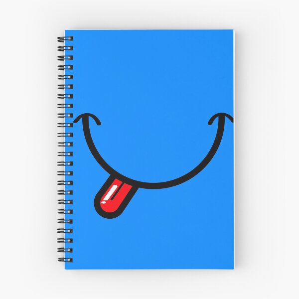 Item preview, Smiley Face Expression Cartoon Blue Emoji designed and sold by FriendsList.