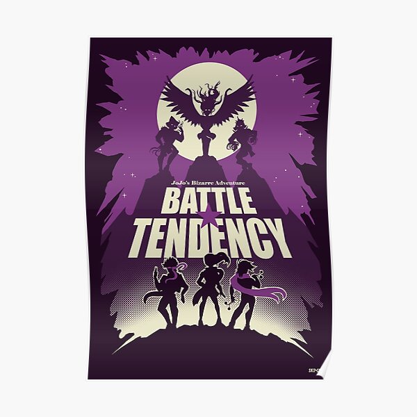 Battle Tendency Poster