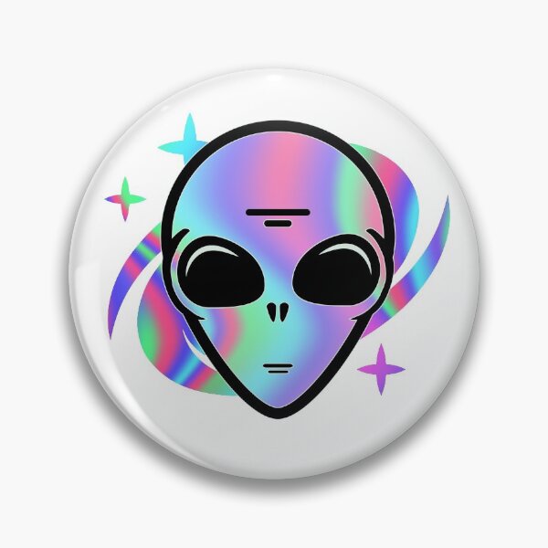Item preview, Vaporwave Alien Head Gift Psychedelic Hippie Alien Design graphic designed and sold by D-C-Designs.