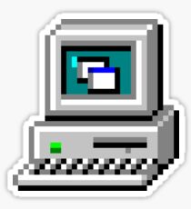 Computer Icon Sticker