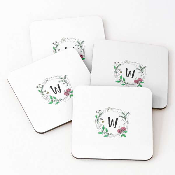 Item preview, Guirnalda inicial floral designed and sold by CleverBerry.