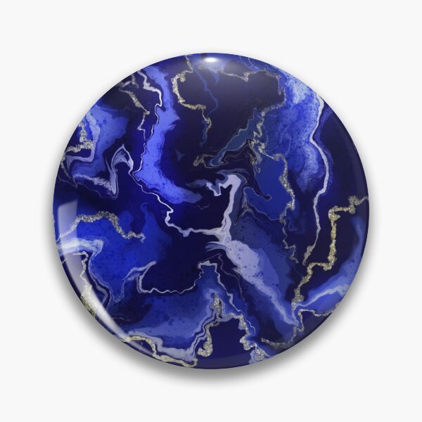 Item preview,  Dark blue marble texture with silver fibres and splashes designed and sold by AnastasiyaFad.