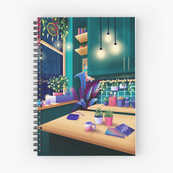 Item preview, Cozy Kitchen at night designed and sold by Pantonia.
