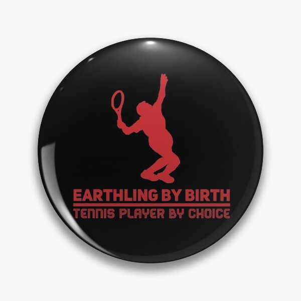 Item preview, Earthling by Birth Tennis player by choice designed and sold by miminova.