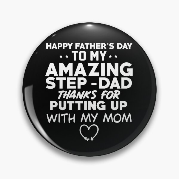 Item preview, Happy father's day to my amazing step dad gift idea designed and sold by ART ilo.