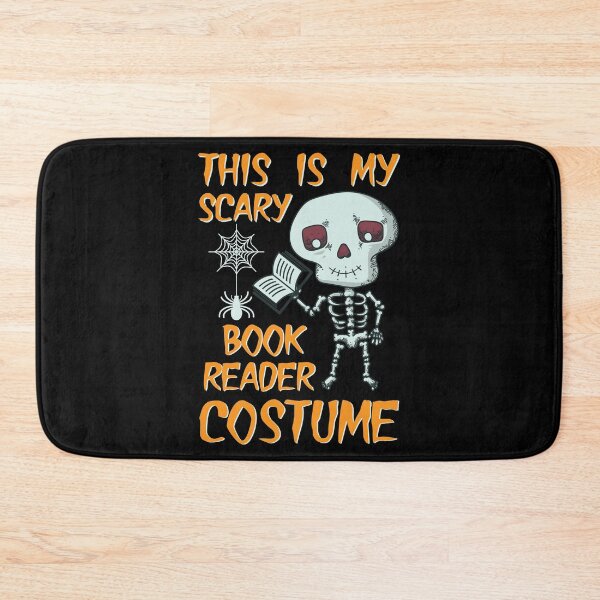 Item preview, Lustiges Skelett Bücherwurm Kostüm Design für Halloween design designed and sold by AYDreamers.