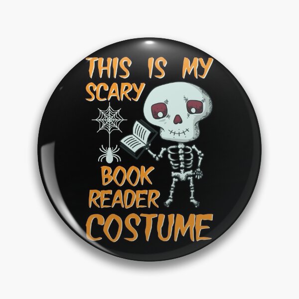 Item preview, Lustiges Skelett Bücherwurm Kostüm Design für Halloween design designed and sold by AYDreamers.