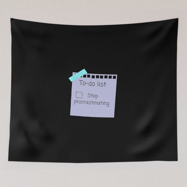 Item preview, Stop Procrastinating funny To-do List designed and sold by Amnaatiq.