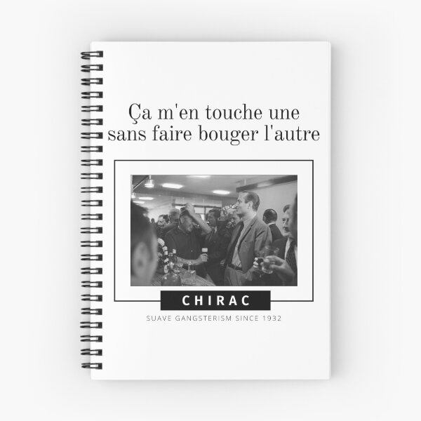 Item preview, Fuck Oui Jacques Chirac (Design 1) - Ça m'en touche une sans faire bouger l'autre designed and sold by Pasteesh.