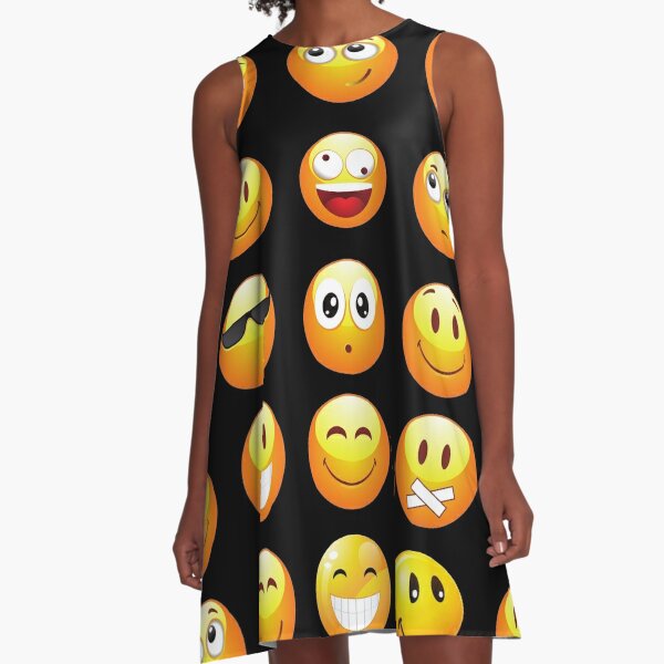 Smiley Dress Emoji Neck Tie Happy *FREE WORLDWIDE SHIPPING* Novelty