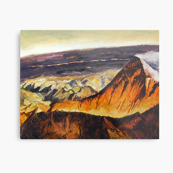 Everest at 8000 metres Metal Print