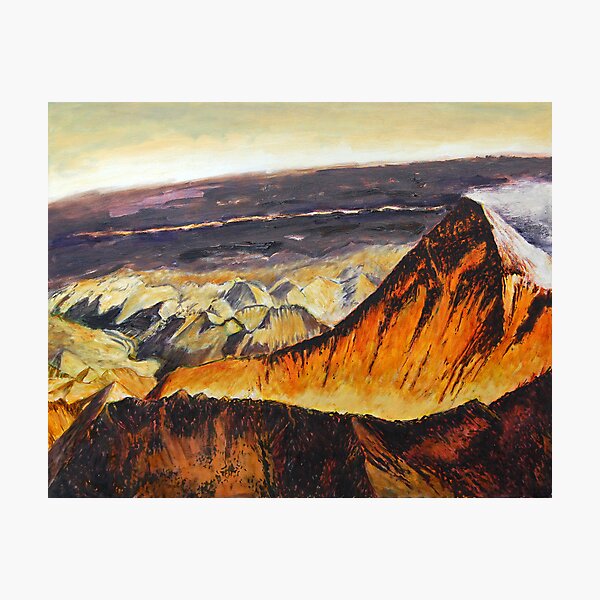 Everest at 8000 metres Photographic Print