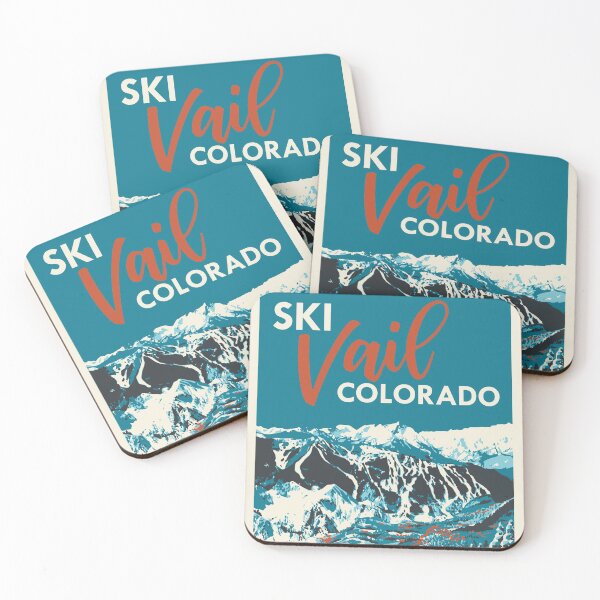Item preview, Ski Vail Colorado, vintage poster designed and sold by ROEDERcraft.